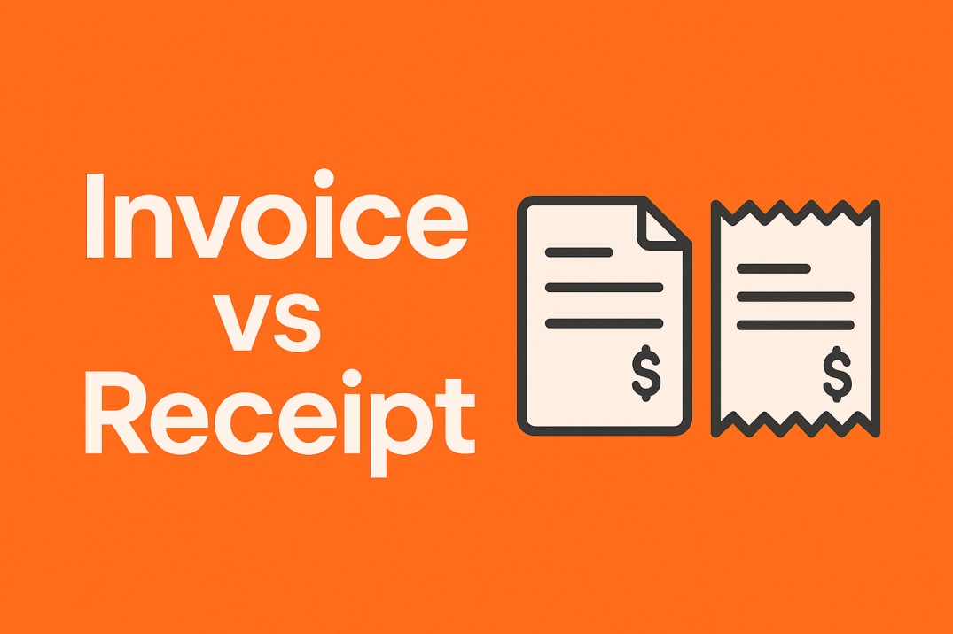 Invoice vs Receipt