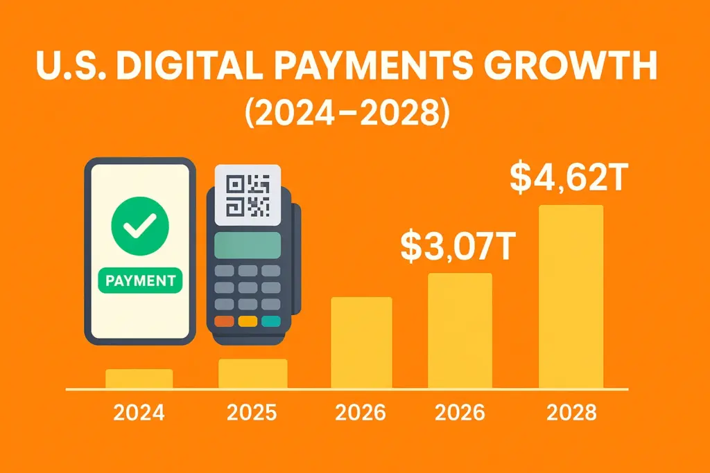 U.S. digital payments transaction