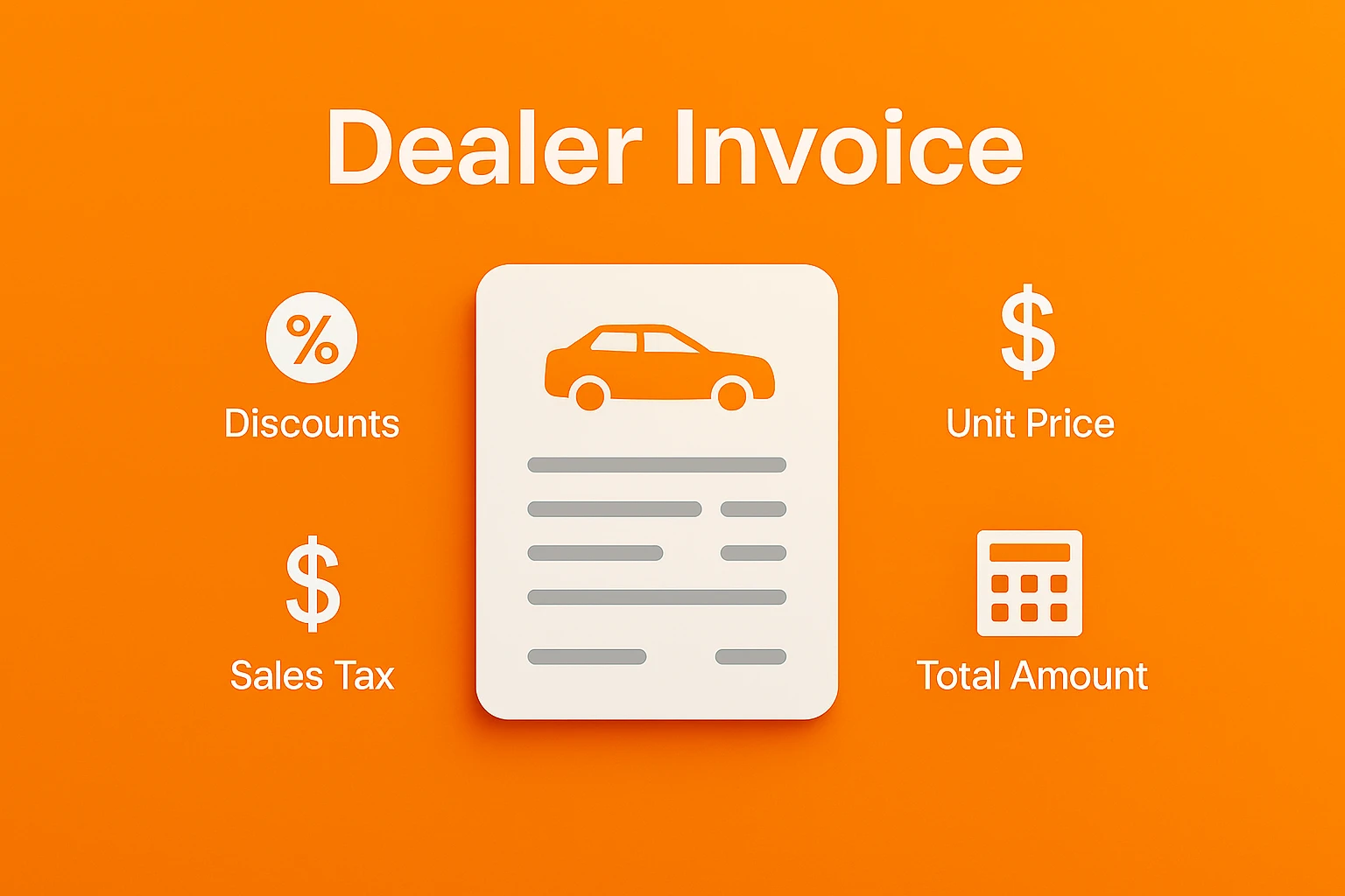 Dealer Invoice Complete Guide: You Need to Know