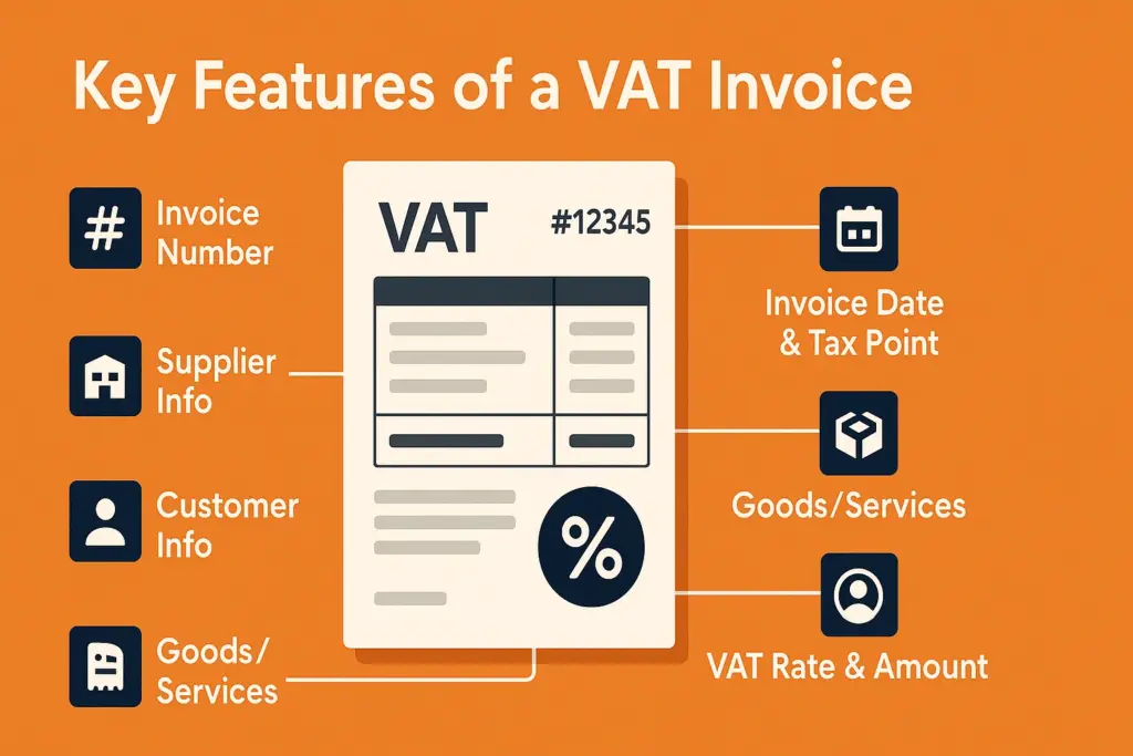 vat invoice features