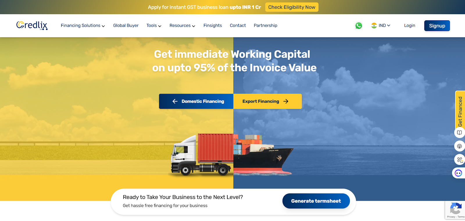 Credlix: Fueling Export Growth with Smart Invoice Financing