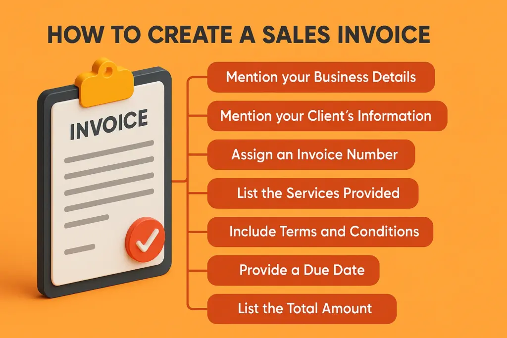 How To Create A Sales Invoice?