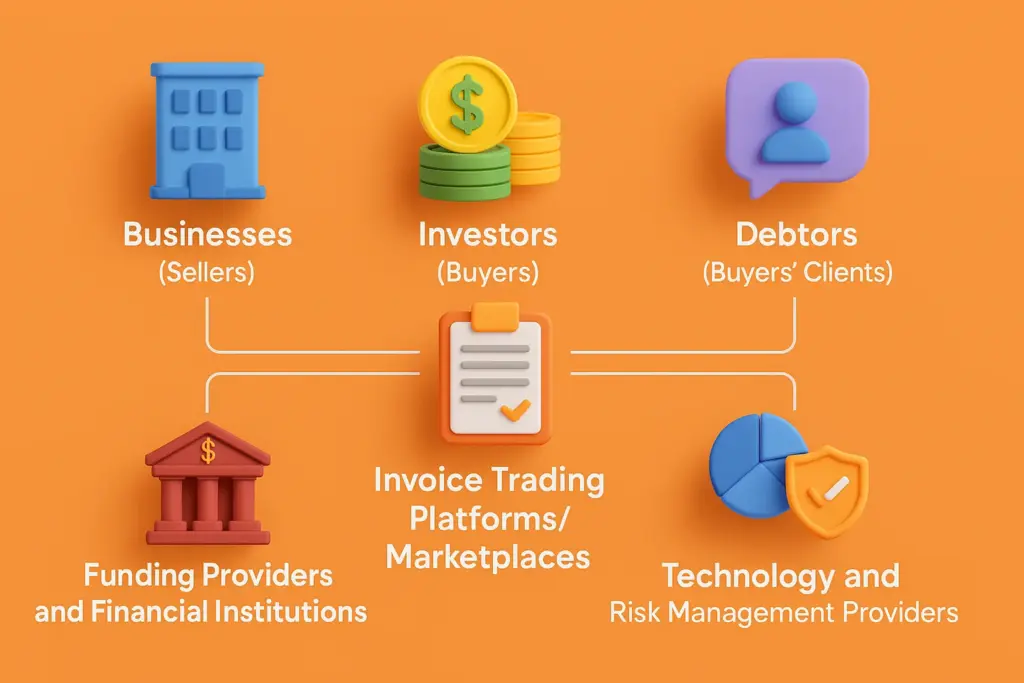 Key Players in Invoice Trading