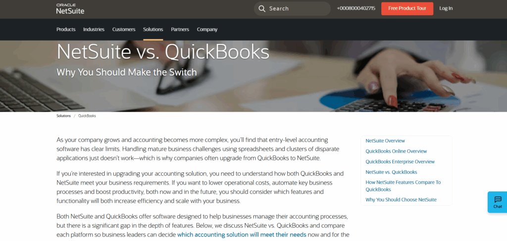 NetSuite ERP by Oracle