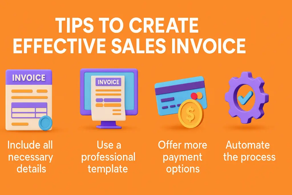 Tips to Create Effective Sales Invoice