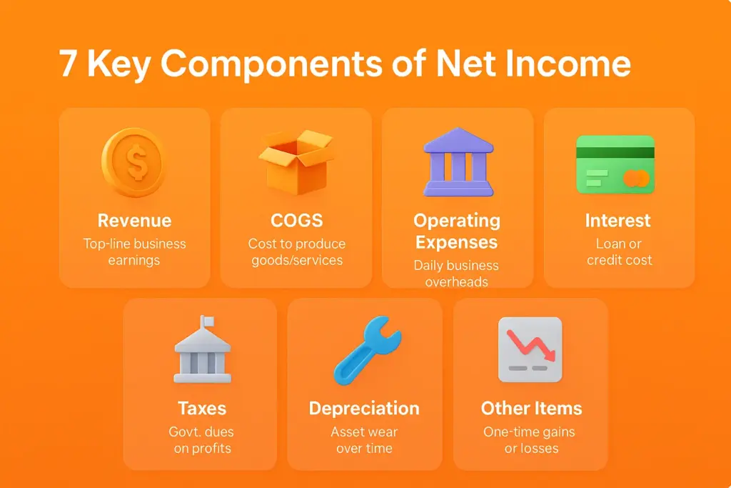 Components of Net Income