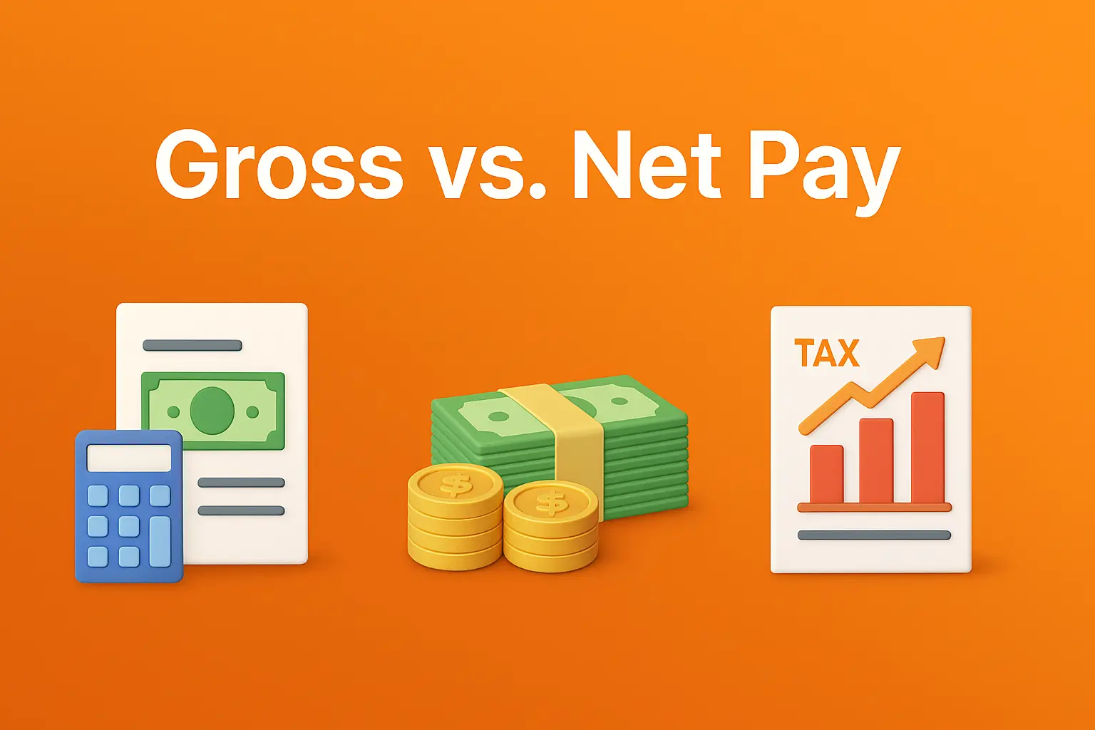 Gross Pay vs. Net Pay: Calculator & Key Differences