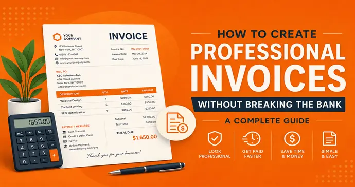 How to Create Professional Invoices Without Breaking the Bank: A Complete Guide