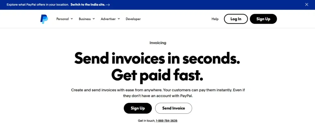 PayPal Invoicing