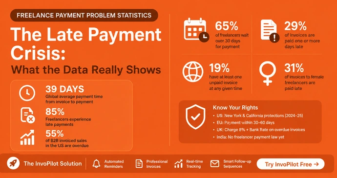 Freelance Payment Problem Statistics