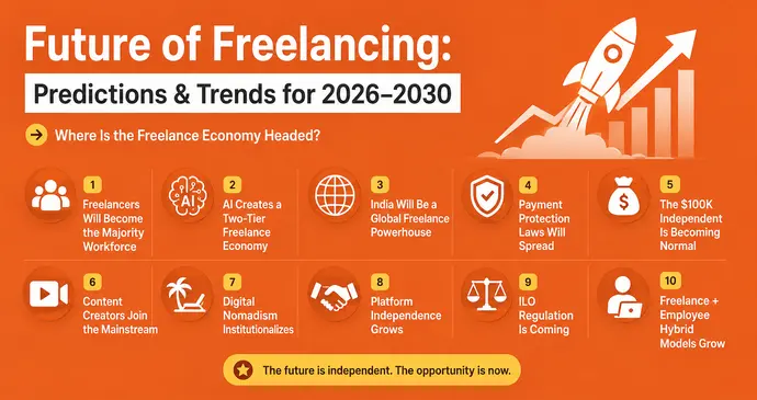 Future of Freelancing: Predictions & Trends for 2026–2030
