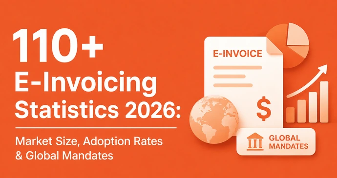 110+ E-Invoicing Statistics 2026: Market Size, Adoption Rates & Global Mandates