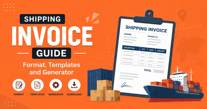 Shipping Invoice Format, Examples, Free Templates and Generator