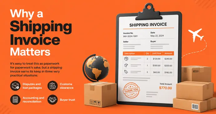 Why a Shipping Invoice Matters