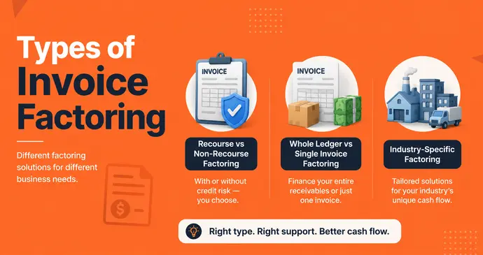 Types of Invoice Factoring